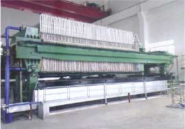 全自動(dòng)高壓廂式壓濾機(jī)用于污泥脫水 全自動(dòng)高壓廂式壓濾機(jī)用于污泥脫水